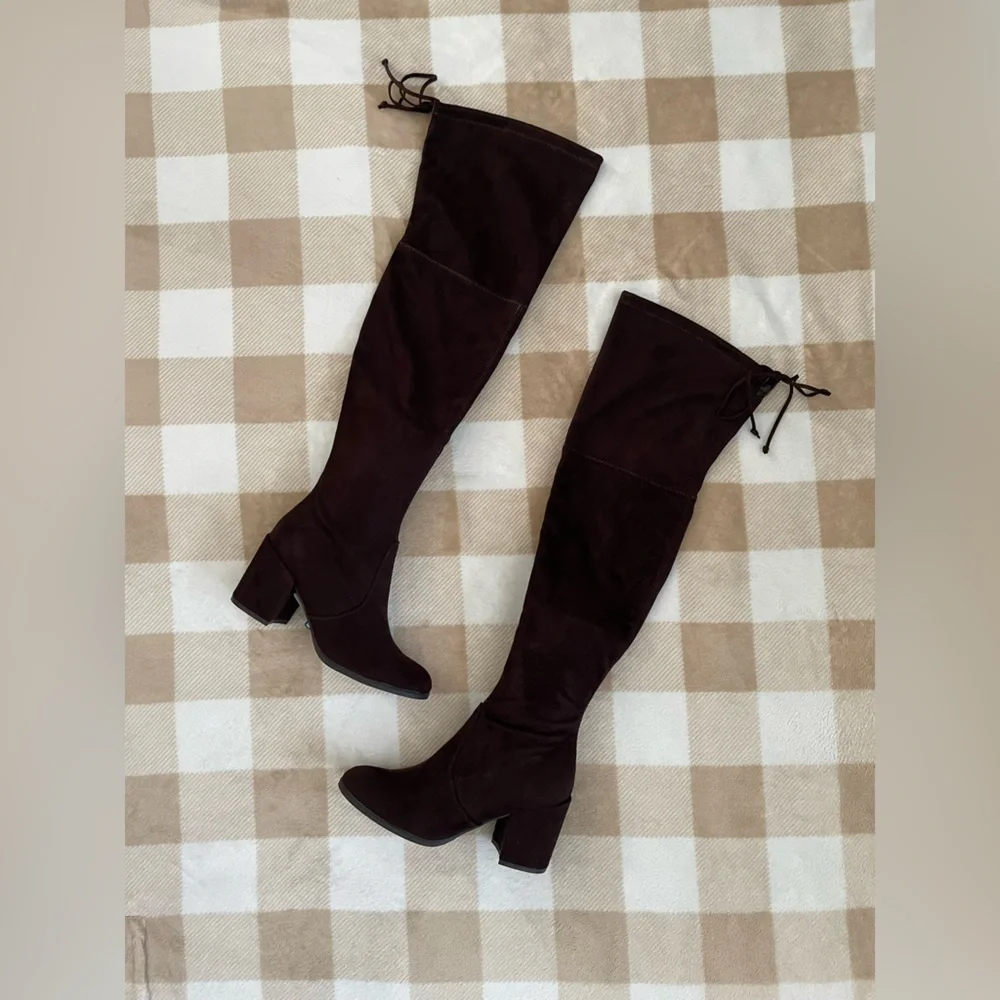 NEW Unisa Women’s Dark Brown Over-the-Knee Boots New with Box Size 7.5 M